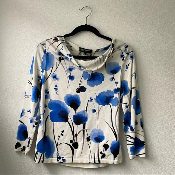 Jones New York Floral Top - Picture 2 of 10